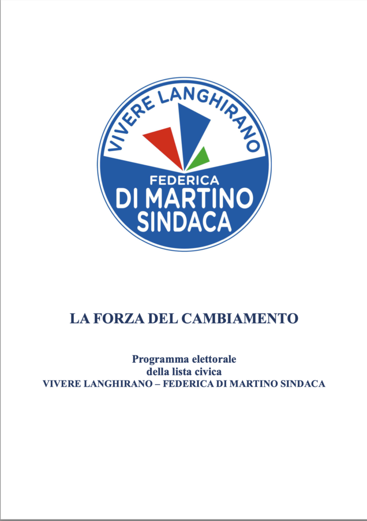 Copertina Programma